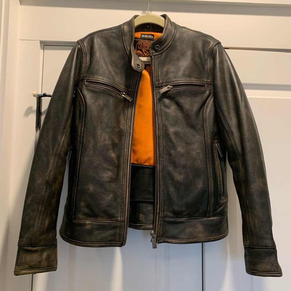 Womens M motorcycle jacket NEVER WORN